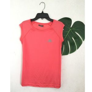 Kappa Jersey Tank Top Pink Size Small Muscle Tee